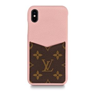 Louis Vuitton iPhone XS Max Leather Phone Case